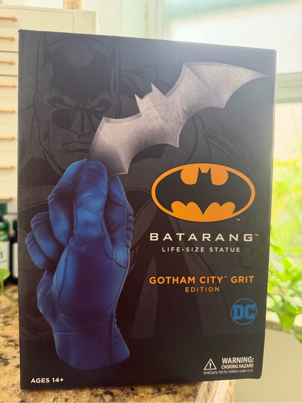 Batman Batarang Life-Size Gotham City Grit Statue
